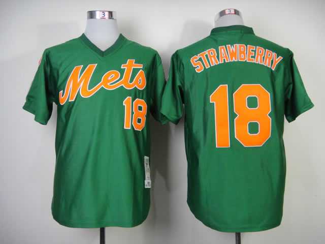New York Mets #18 Strawberry 1985 Mitchell And Ness Throwback Green Pullover Stitched MLB Jersey Sanguo,We sell and wholesale New York Mets #18 Strawberry 1985 Mitchell And Ness Throwback Green Pullover Stitched MLB Jersey Sanguo on line form chian!